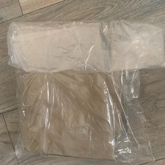 NWT LANDS' END MEN'S PLAIN FRONT WRINKLE RESISTANT BLEND CHINO SHORTS KHAKI 29 - Picture 6 of 9